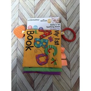 Cribmates Baby's 1st Teething Book Fabric Crinkle Pages